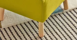 Taburete Rubens – Verde musgo claro